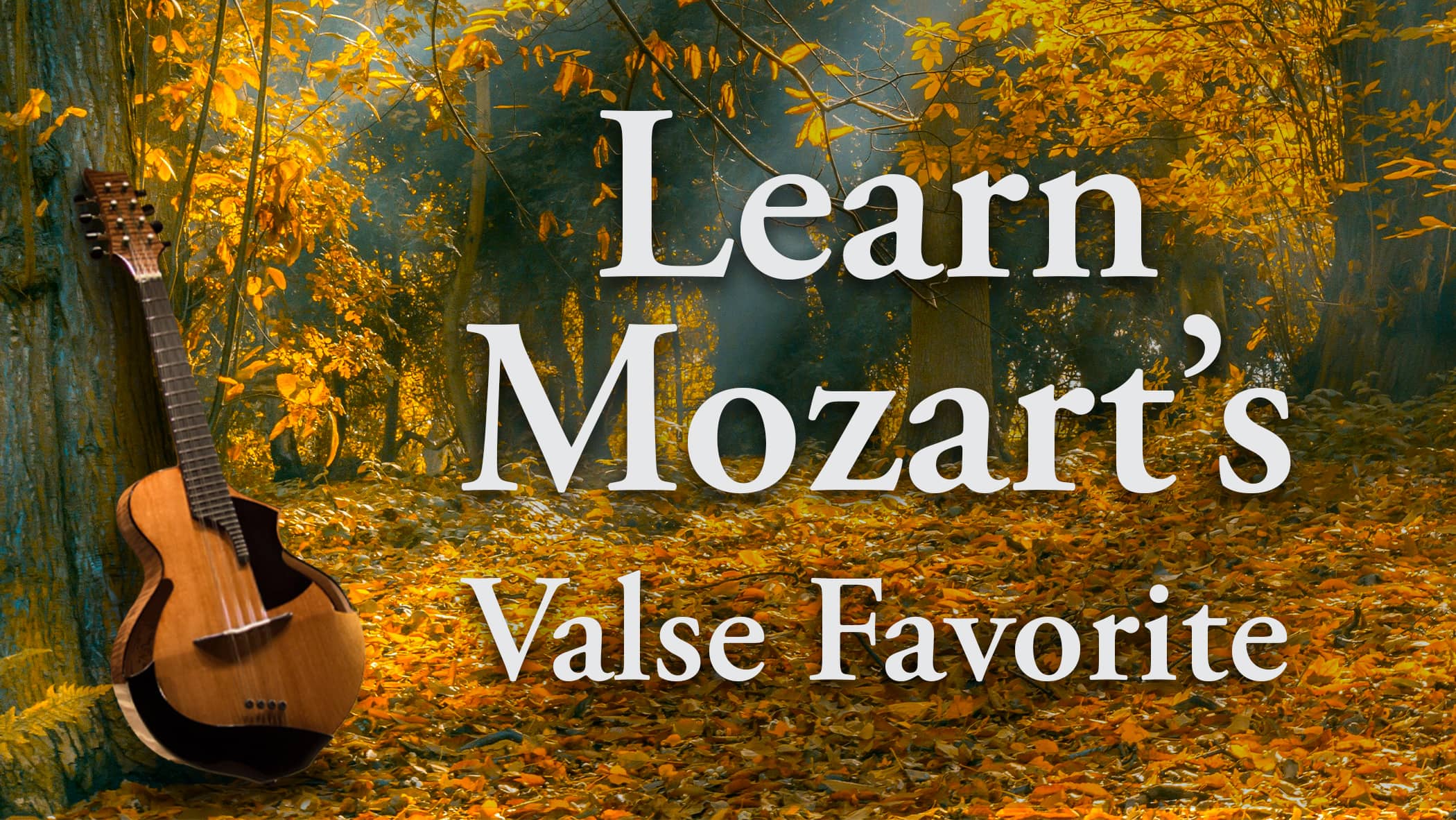 Page for my Mozart favorite waltz YouTube video